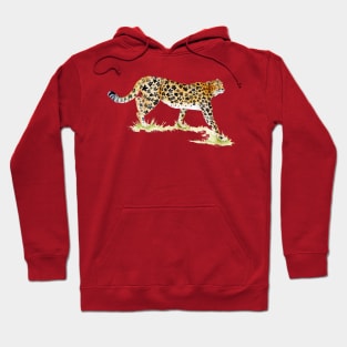 Flower Cheetah Hoodie